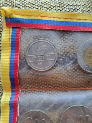 Monedas antiguas Ecuador