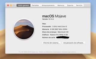 IMAC 2019 Apple Plata