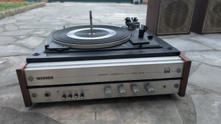 Tocadiscos Werner Stereo Compacto WSA/17/G