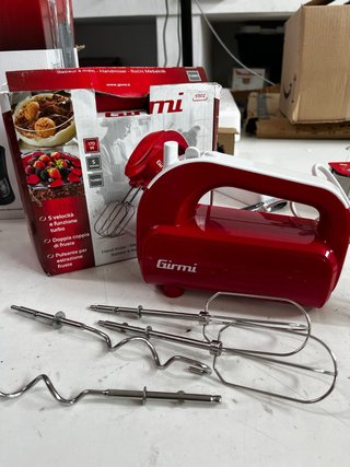 Batidora Girmi SB02 170W Roja