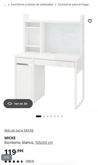 Escritorio Ikea Blanco