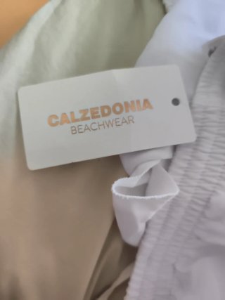 Pantaloncino mare Calzedonia bianco taglia M