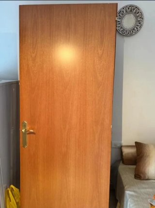4 puertas de comedor madera 2,11 alto x 82 ancho