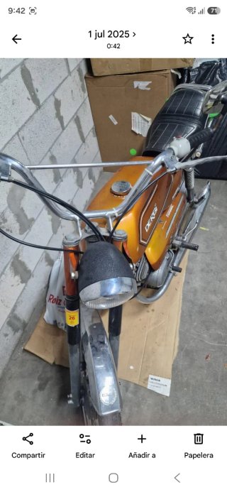 Derbi Antorcha con papeles en regla