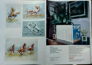 Quadro Cavallo Rampante Orfeo Matteoni