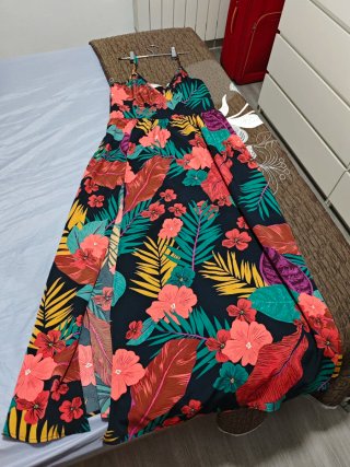 Vestido largo verano mujer T.42