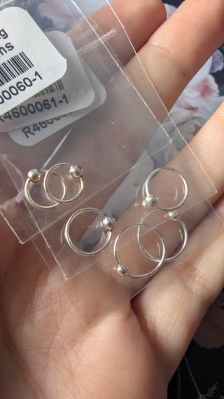 Set Aros Plata 925