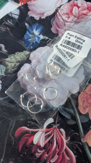 Set Aros Plata 925