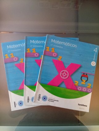 Libros de texto 4° primaria matemáticas