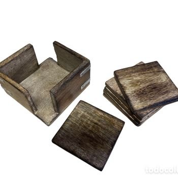 Set di sottobicchieri in legno