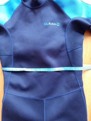 Traje de surf OLAIAN niño azul