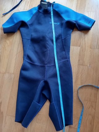 Traje de surf OLAIAN niño azul