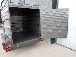 NUEVO: Remolque dos ejes con freno 220x130x130