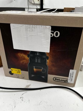 Cafetera Nespresso Inissia DeLonghi Negra