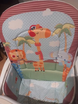 Trona infantil con diseño de animales