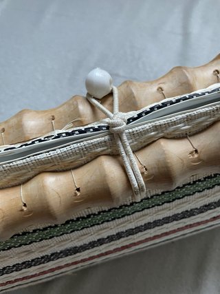Borsa da mare a righe