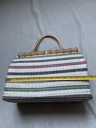 Borsa da mare a righe