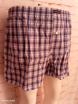Boxer Lowereast Algodón Azul/Blanco Talla L
