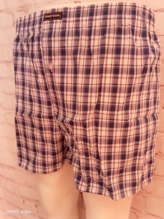 Boxer Lowereast Algodón Azul/Blanco Talla L