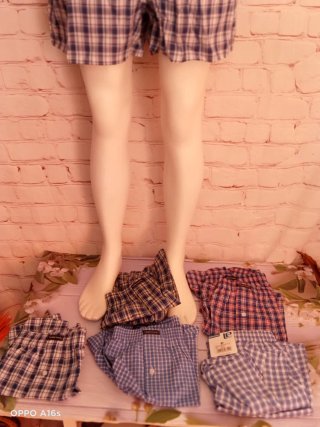Boxer Lowereast Algodón Azul/Blanco Talla L