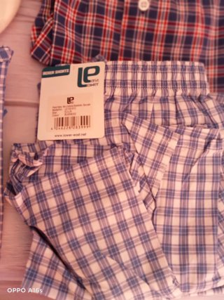 Boxer Lowereast Algodón Azul/Blanco Talla L