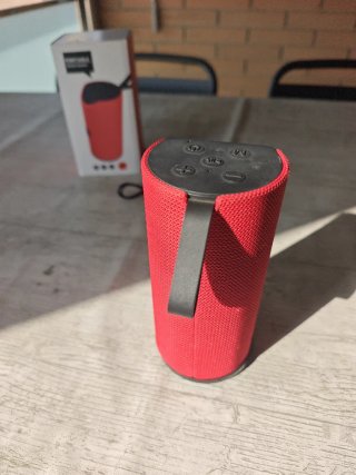 Altavoz Bluetooth Rojo