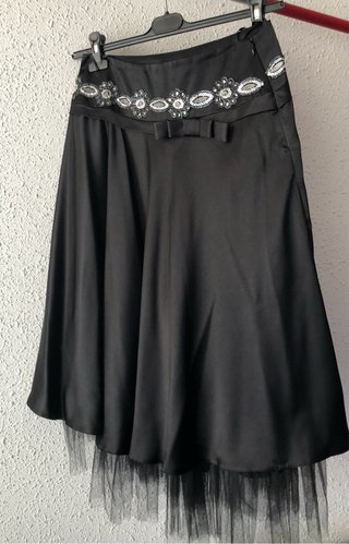 Conjunto corpiño y falda fiesta