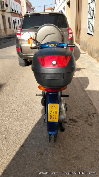 Vespino Velofax Azul