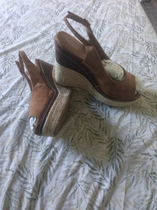 Zapatos Mari Paz Marrones Usados 3 Veces