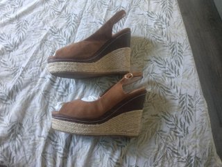 Zapatos Mari Paz Marrones Usados 3 Veces