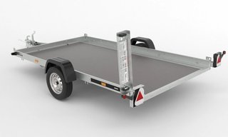 NUEVO: Remolque plataforma 750 kg MMA