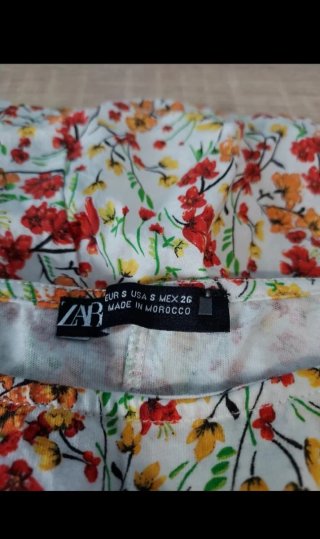 Vestido Zara floral
