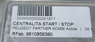 CENTRALITA START / STOP PEUGEOT PARTNER KOMBI Active