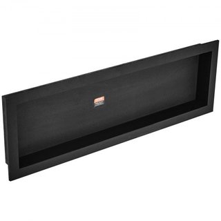 Nicho de Ducha Listo para Azulejos 40.64 x 127 cm, Organizador de Estante Único, Nicho Recesado de Esquinas Cuadradas Insertado en la Pared, Protección Sellada Nicho Moderno para Almacenamiento de...