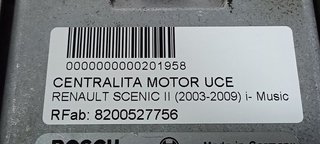 CENTRALITA MOTOR UCE RENAULT SCENIC II i- Music
