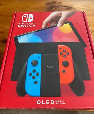 Nintendo Switch OLED Blu/Rosso + FIFA22