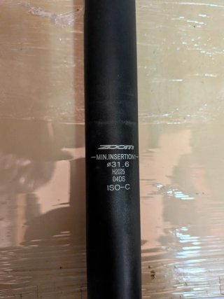 Tija de sillín con amortiguador 31.6mm