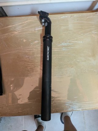 Tija de sillín con amortiguador 31.6mm