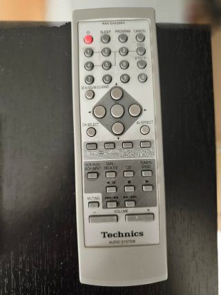 Equipo de sonido Technics 5 CD, Doble Cassette