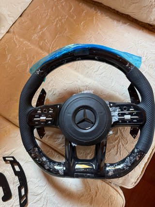 Volante Carbono LED Mercedes Clase A W177
