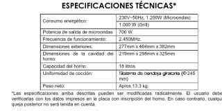 Microondas Orbegozo Grill Acero Inox MIG 1815