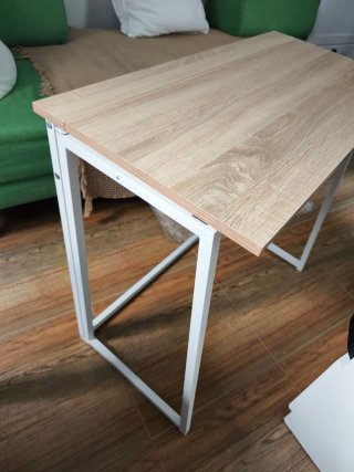 Escritorio plegable madera y metal