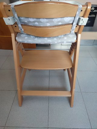 Trona evolutiva madera y bandeja
