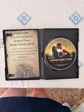 DVD 3 Metros Sobre el Cielo