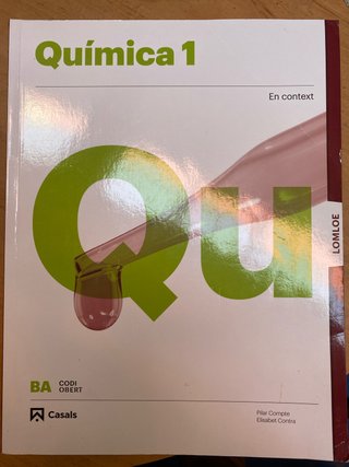 Química 1 BA LOMLOE