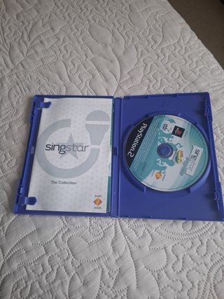 Singstar PS2: 2 Micrófonos + 2 Juegos