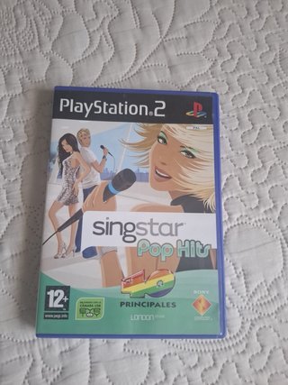 Singstar PS2: 2 Micrófonos + 2 Juegos