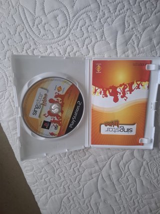 Singstar PS2: 2 Micrófonos + 2 Juegos