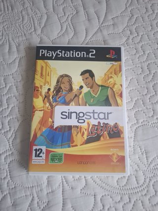 Singstar PS2: 2 Micrófonos + 2 Juegos
