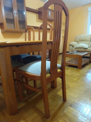 Pack 7 Sillas Comedor Madera